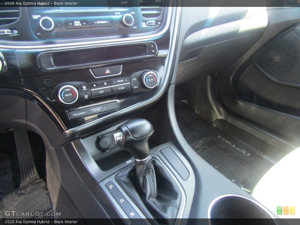 Black Interior Transmission for the 2015 Kia Optima Hybrid #141545085