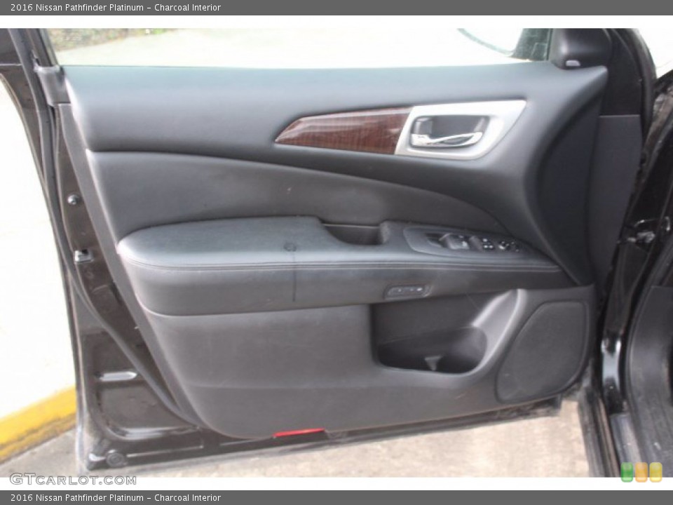 Charcoal Interior Door Panel for the 2016 Nissan Pathfinder Platinum #141547439