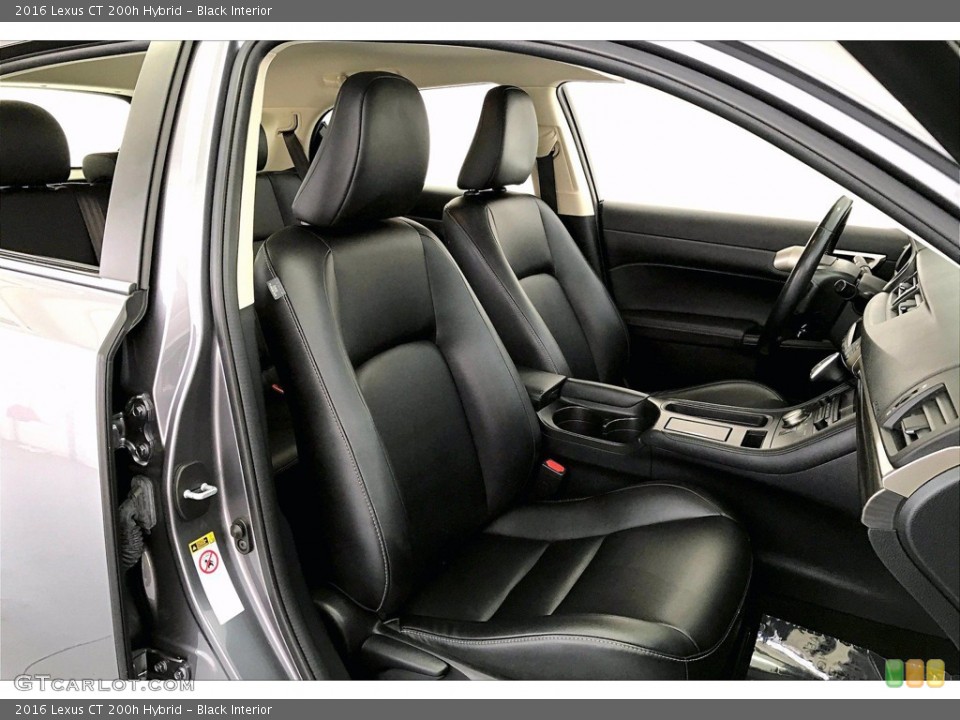 Black Interior Photo for the 2016 Lexus CT 200h Hybrid #141550458