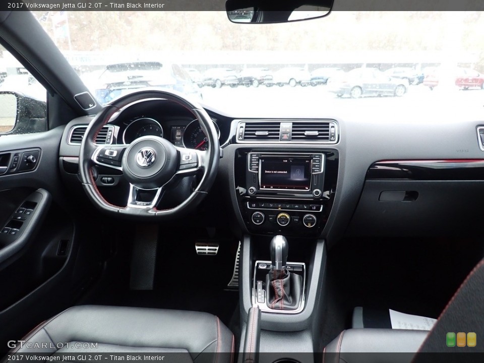 Titan Black Interior Dashboard for the 2017 Volkswagen Jetta GLI 2.0T #141552384