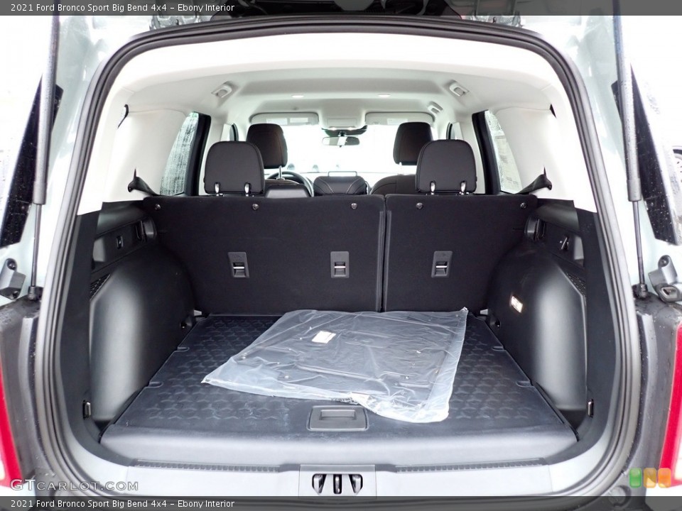 Ebony Interior Trunk for the 2021 Ford Bronco Sport Big Bend 4x4 #141552405