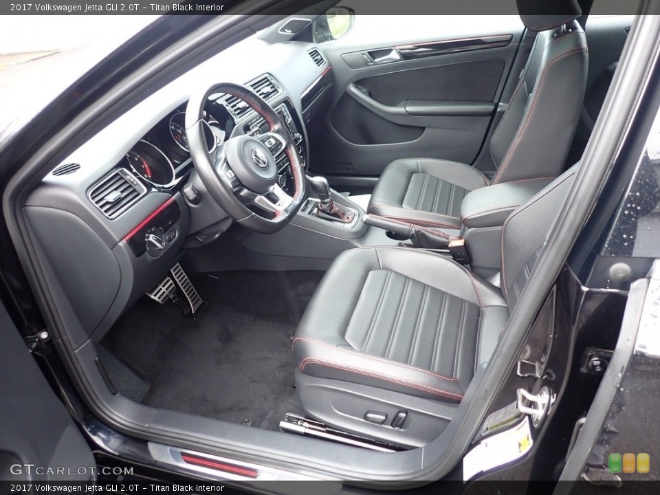 Titan Black Interior Photo for the 2017 Volkswagen Jetta GLI 2.0T #141552480