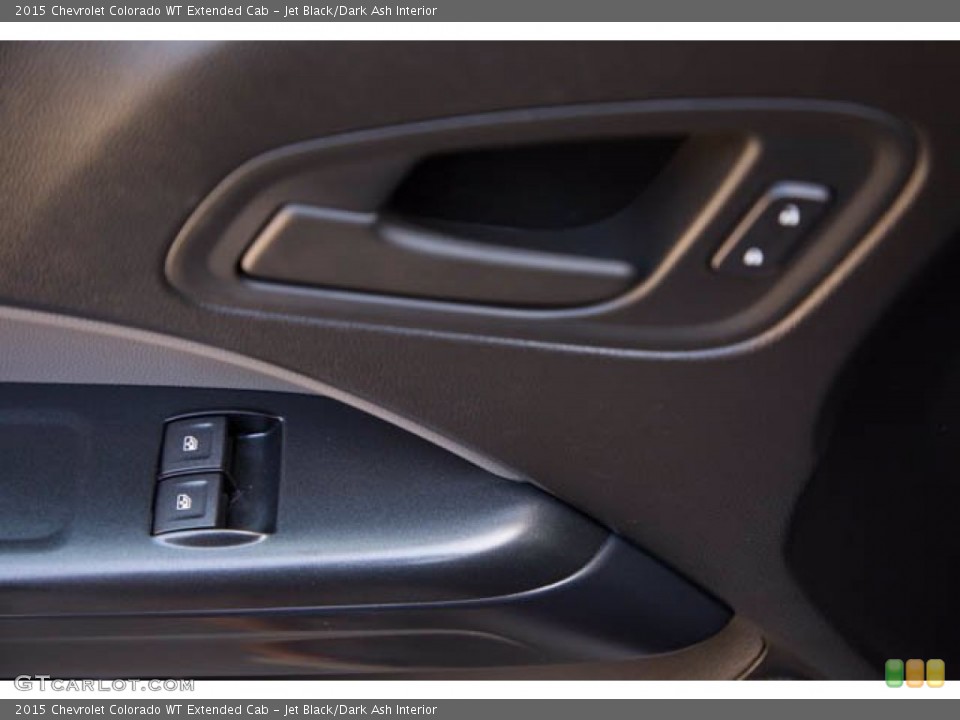 Jet Black/Dark Ash Interior Door Panel for the 2015 Chevrolet Colorado WT Extended Cab #141556833