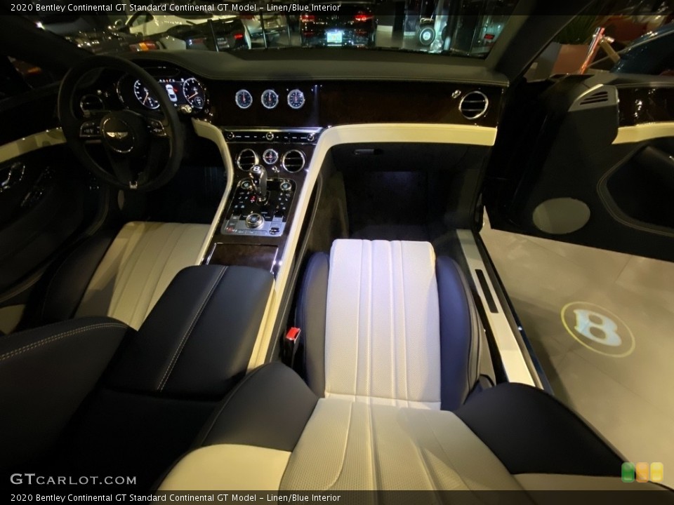 Linen/Blue 2020 Bentley Continental GT Interiors
