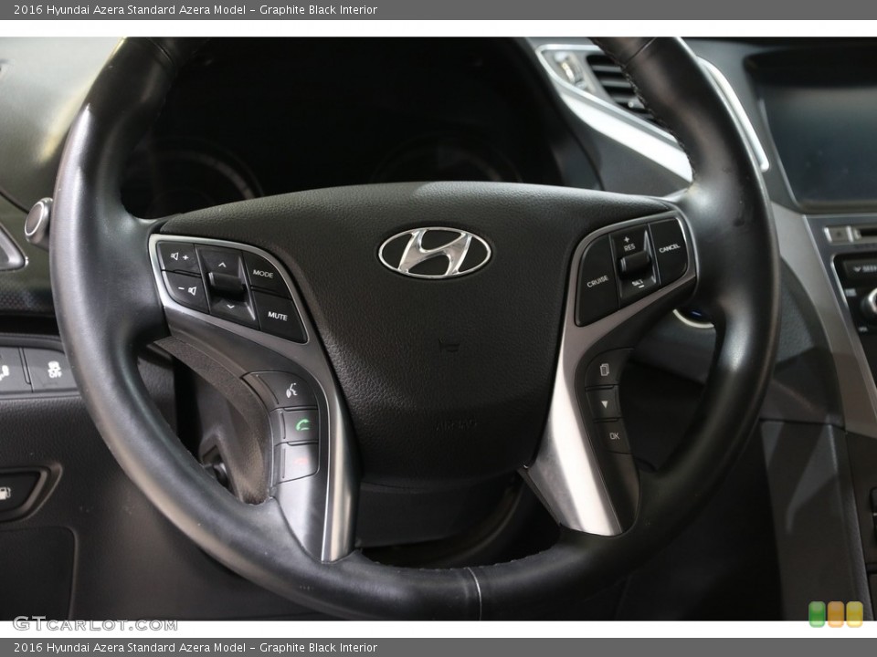 Graphite Black Interior Steering Wheel for the 2016 Hyundai Azera  #141560136