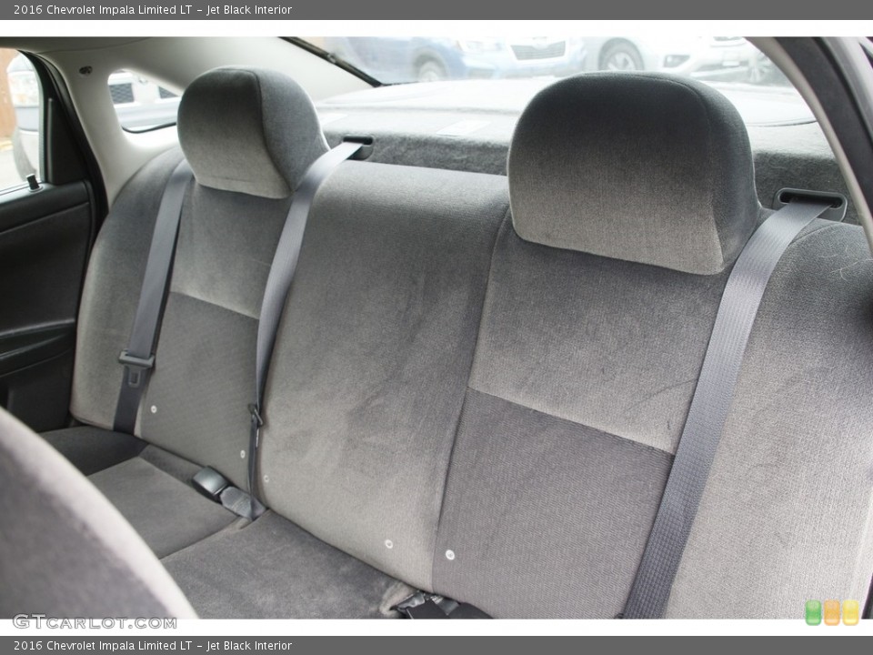 Jet Black Interior Rear Seat for the 2016 Chevrolet Impala Limited LT #141560388