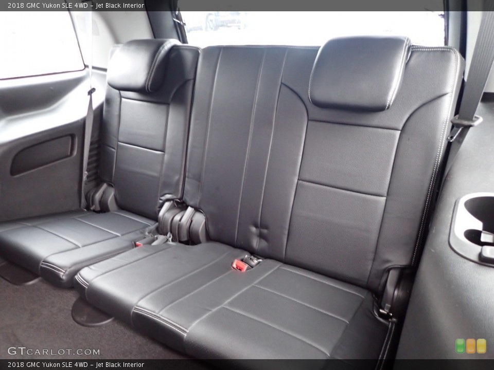 Jet Black Interior Rear Seat for the 2018 GMC Yukon SLE 4WD #141561258