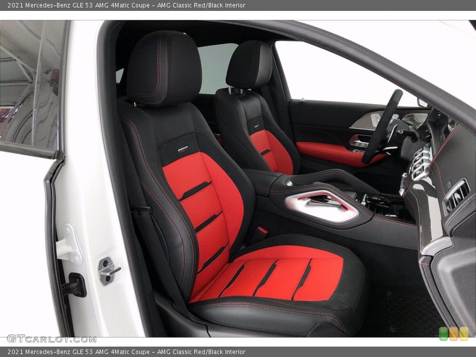 AMG Classic Red/Black Interior Photo for the 2021 Mercedes-Benz GLE 53 AMG 4Matic Coupe #141562065