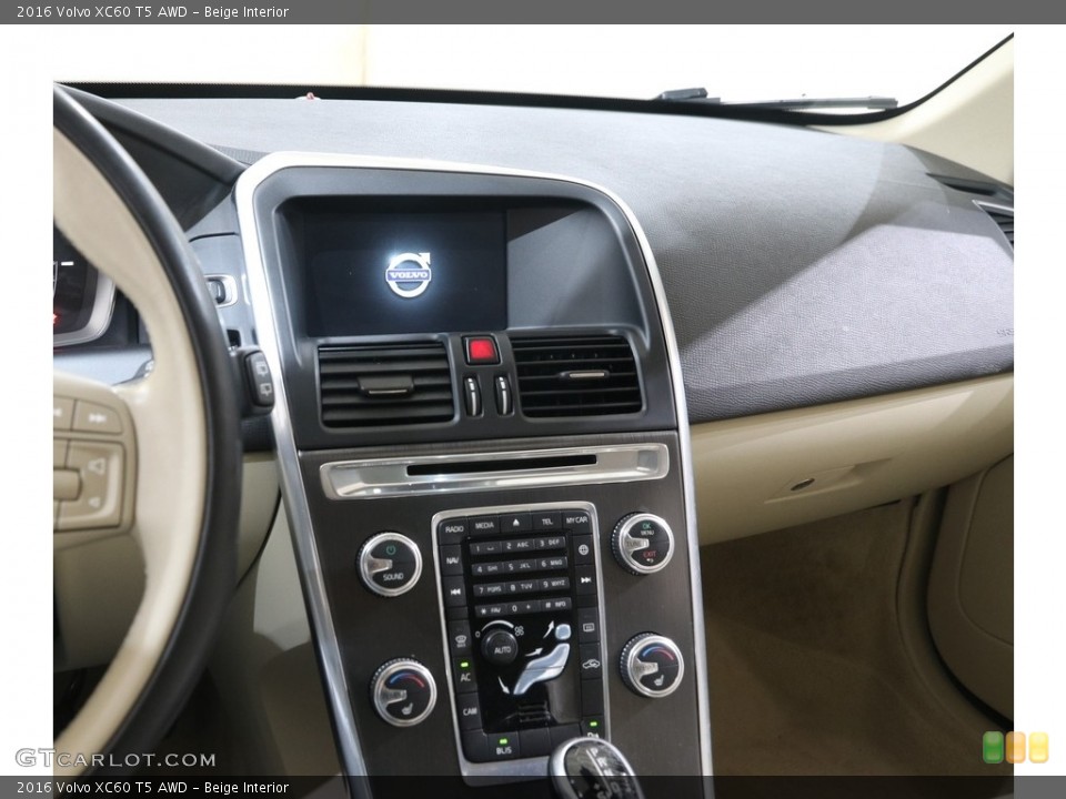 Beige Interior Controls for the 2016 Volvo XC60 T5 AWD #141567476