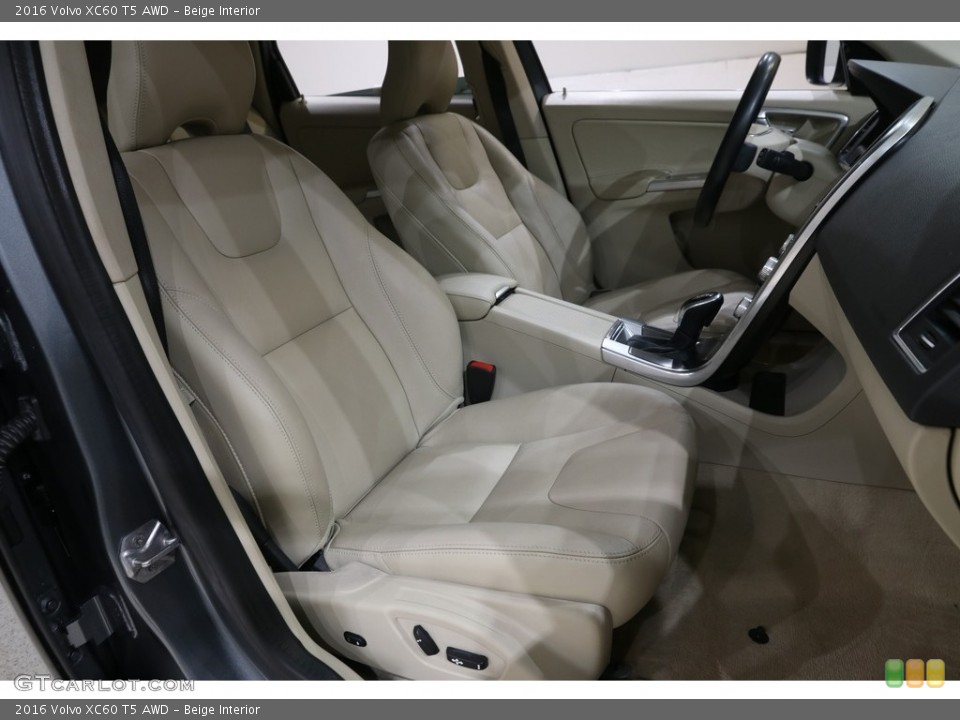 Beige Interior Front Seat for the 2016 Volvo XC60 T5 AWD #141567692