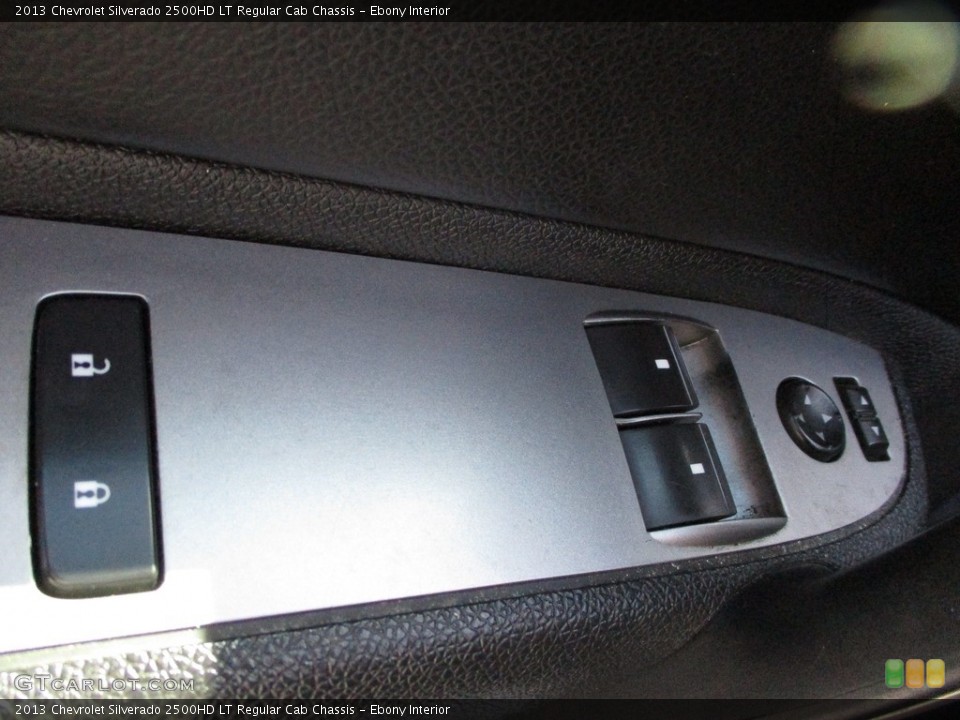 Ebony Interior Door Panel for the 2013 Chevrolet Silverado 2500HD LT Regular Cab Chassis #141568412