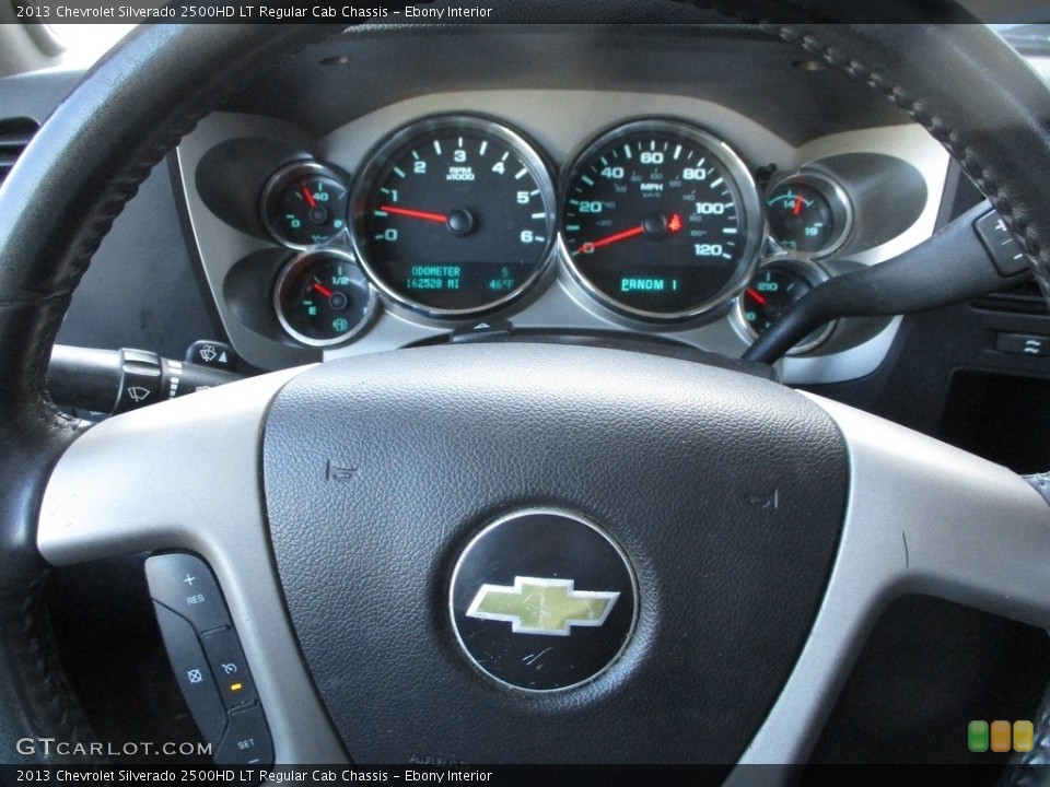 Ebony Interior Gauges for the 2013 Chevrolet Silverado 2500HD LT Regular Cab Chassis #141568462