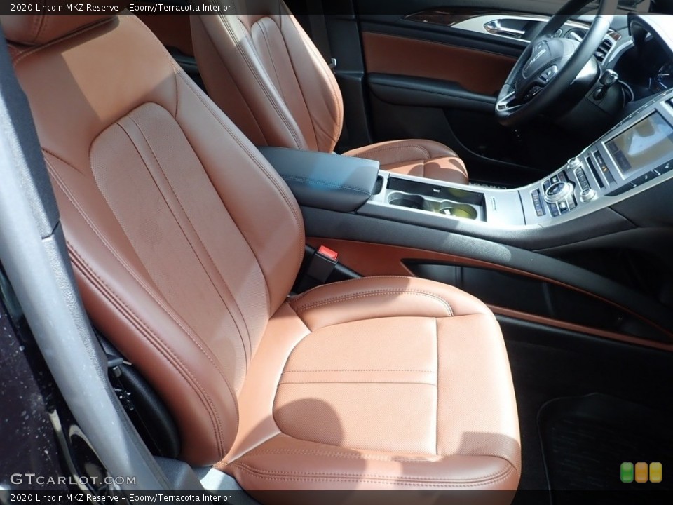 Ebony/Terracotta Interior Front Seat for the 2020 Lincoln MKZ Reserve #141569663