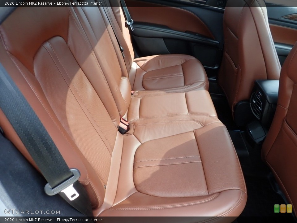 Ebony/Terracotta Interior Rear Seat for the 2020 Lincoln MKZ Reserve #141569732