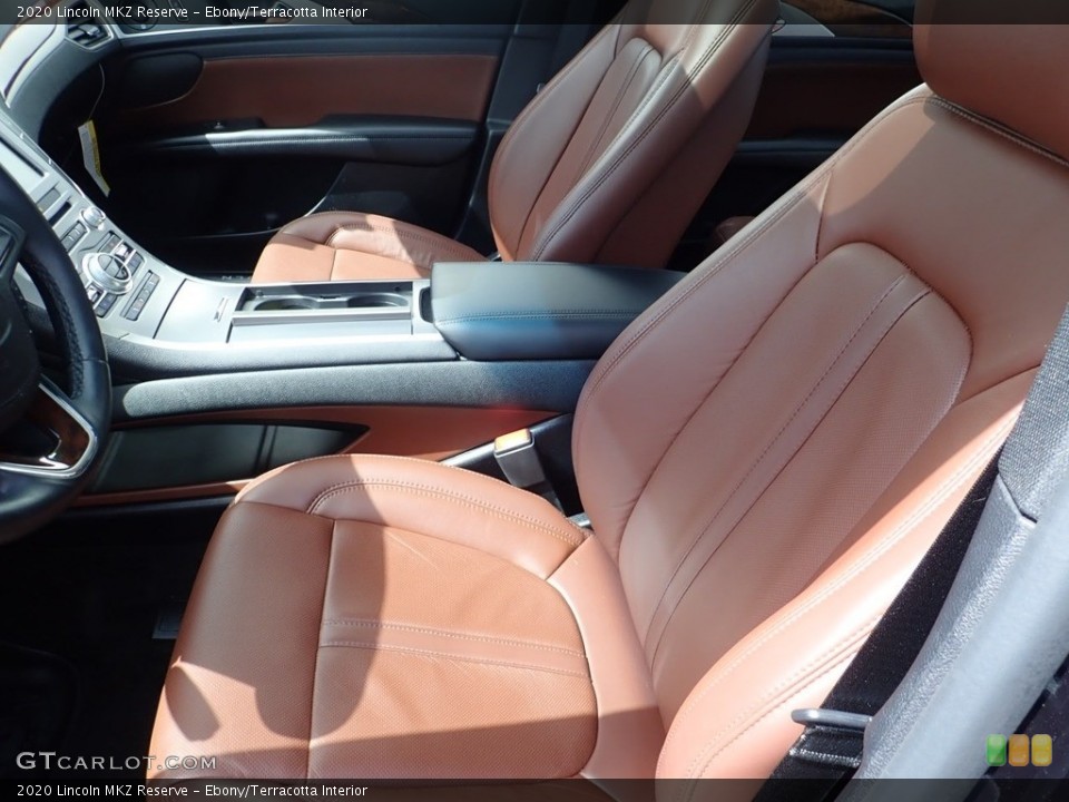 Ebony/Terracotta Interior Front Seat for the 2020 Lincoln MKZ Reserve #141569757