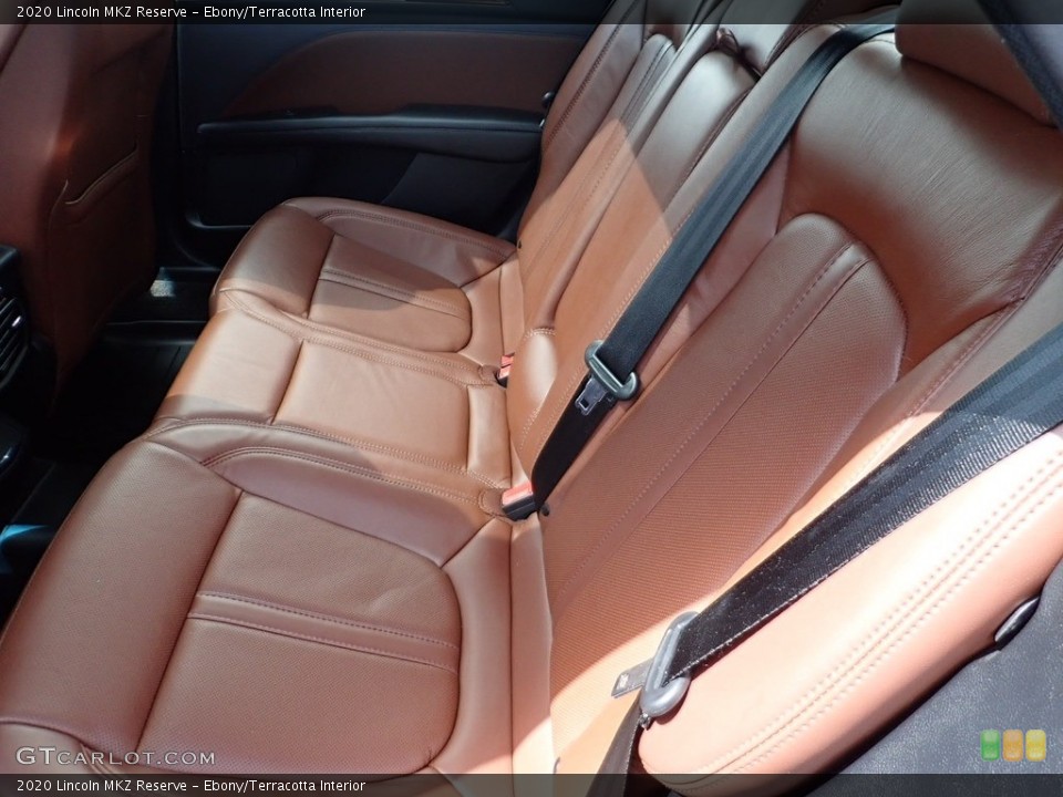 Ebony/Terracotta Interior Rear Seat for the 2020 Lincoln MKZ Reserve #141569783