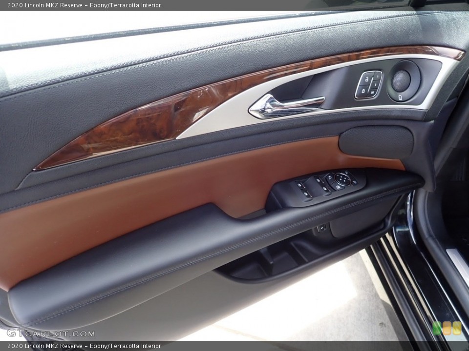 Ebony/Terracotta Interior Door Panel for the 2020 Lincoln MKZ Reserve #141569834