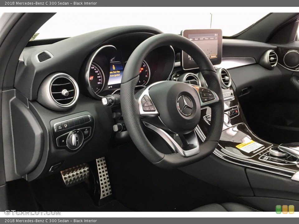 Black Interior Prime Interior for the 2018 Mercedes-Benz C 300 Sedan #141571490