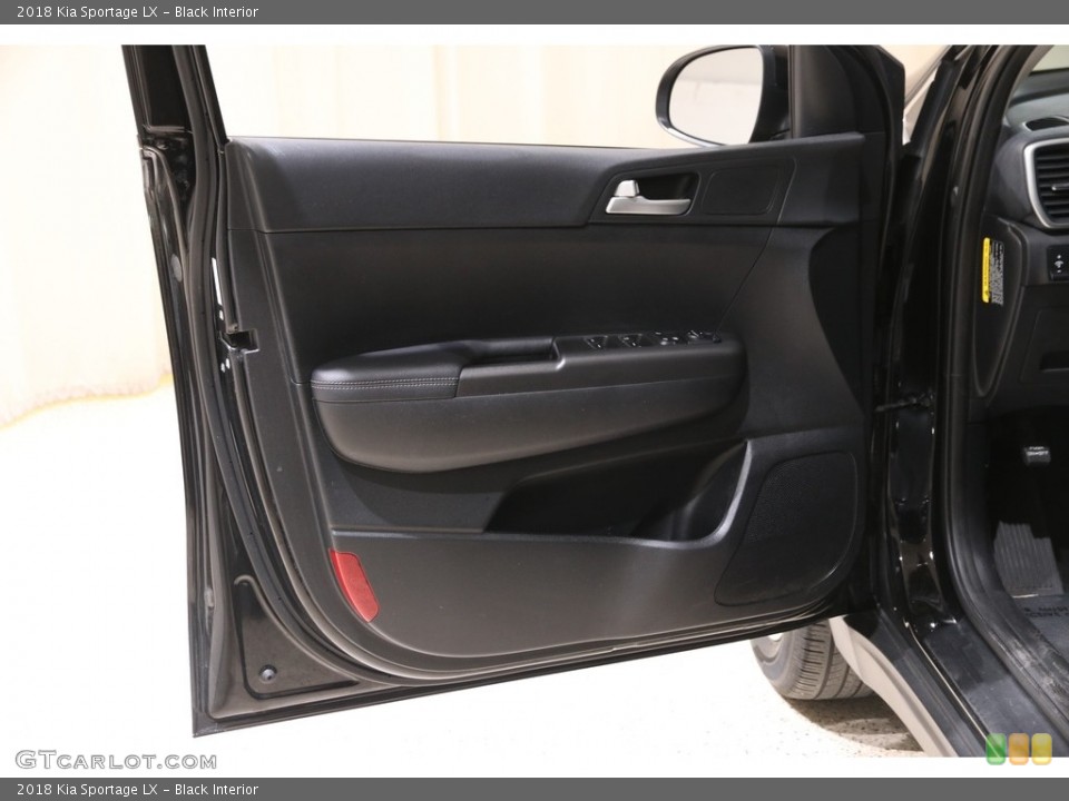 Black Interior Door Panel for the 2018 Kia Sportage LX #141572075