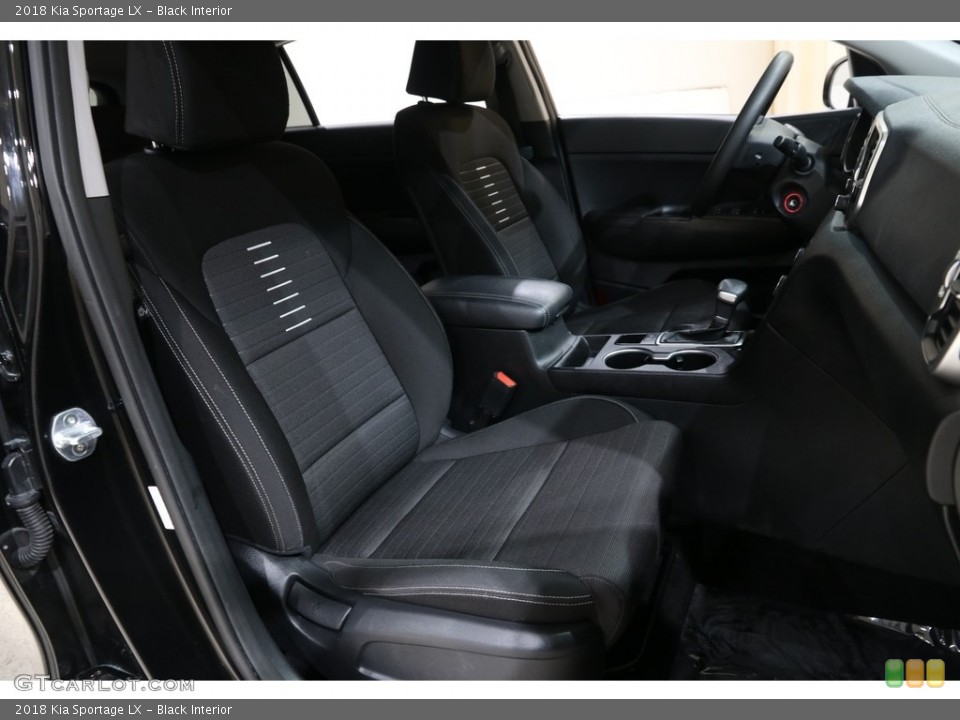 Black Interior Front Seat for the 2018 Kia Sportage LX #141572177