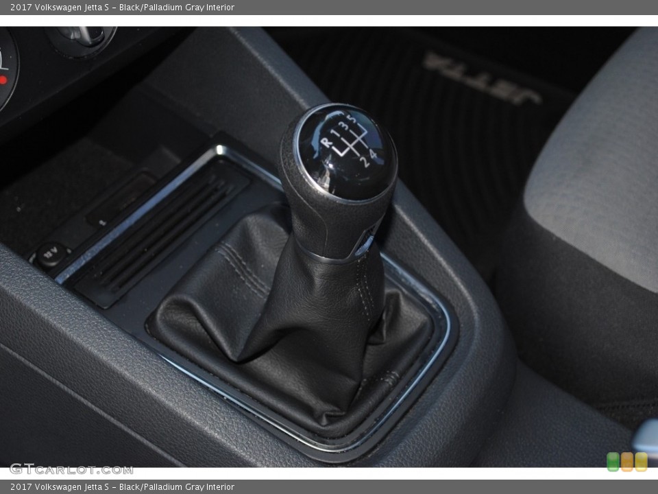 Black/Palladium Gray Interior Transmission for the 2017 Volkswagen Jetta S #141572627