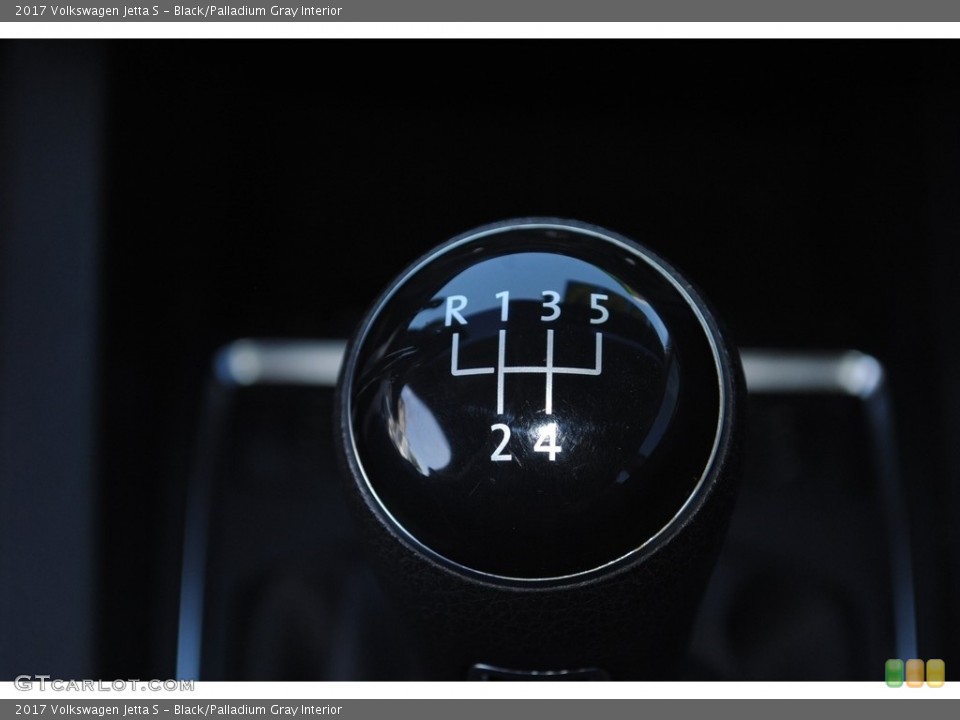 Black/Palladium Gray Interior Transmission for the 2017 Volkswagen Jetta S #141572639