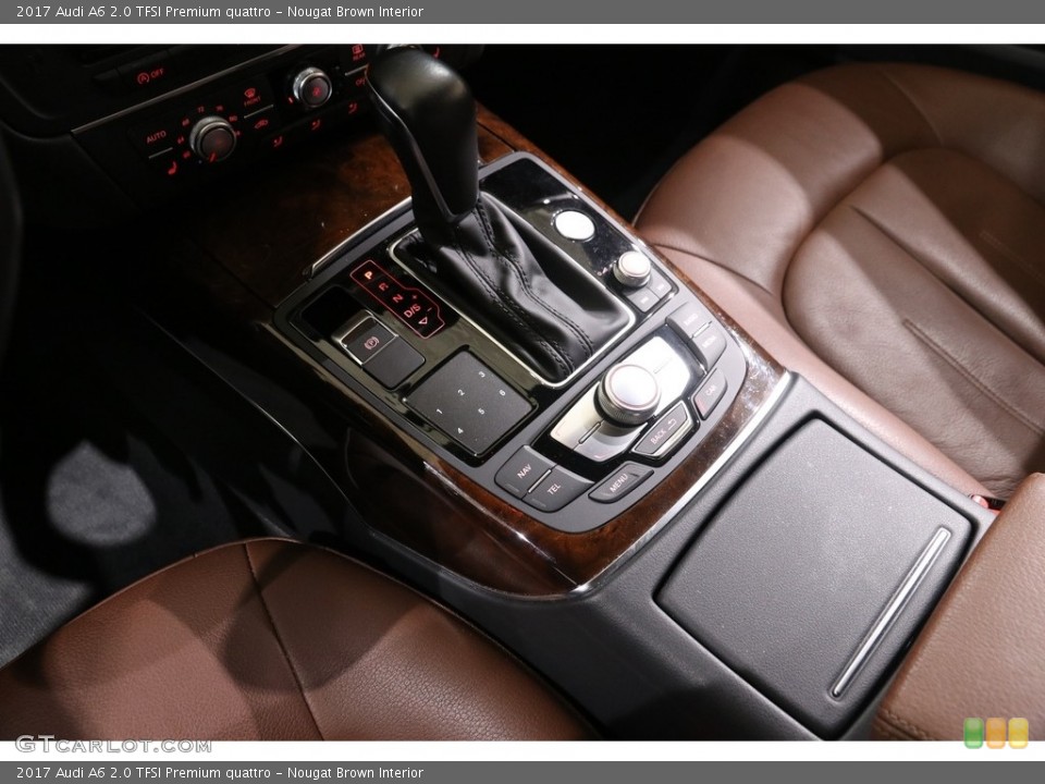 Nougat Brown Interior Transmission for the 2017 Audi A6 2.0 TFSI Premium quattro #141578646