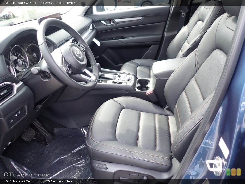Black Interior Photo for the 2021 Mazda CX-5 Touring AWD #141579269