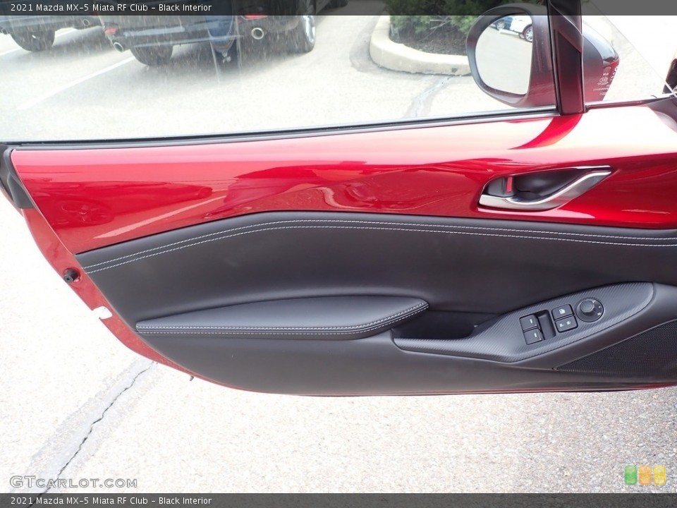 Black Interior Door Panel for the 2021 Mazda MX-5 Miata RF Club #141579651