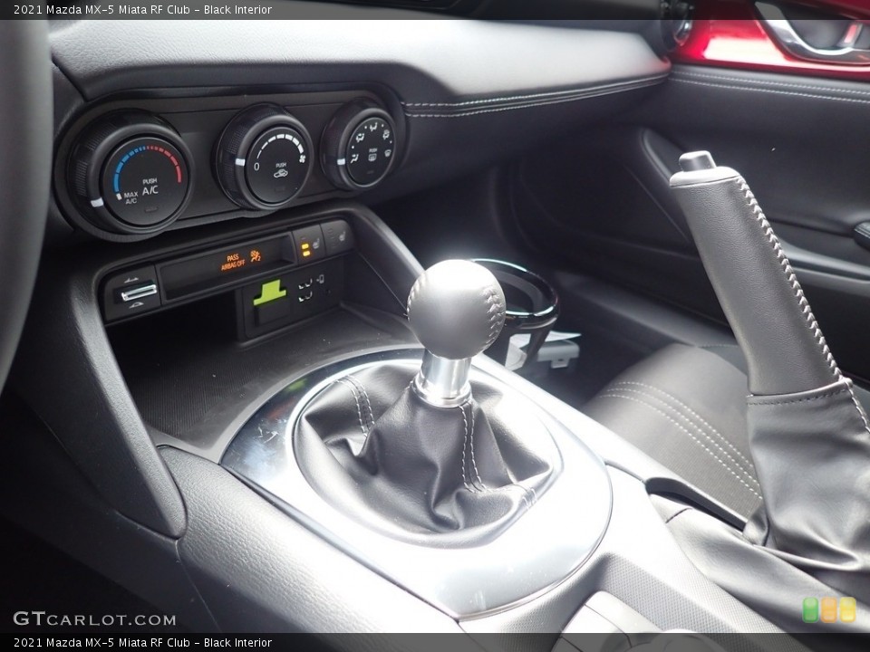 Black Interior Transmission for the 2021 Mazda MX-5 Miata RF Club #141579695