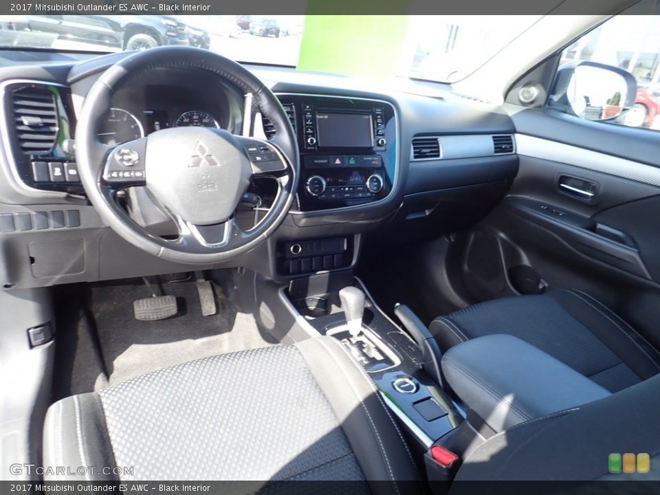 Black Interior Front Seat for the 2017 Mitsubishi Outlander ES AWC #141586109