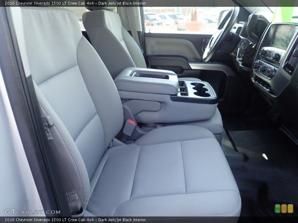 Dark Ash/Jet Black Interior Front Seat for the 2016 Chevrolet Silverado 1500 LT Crew Cab 4x4 #141588945