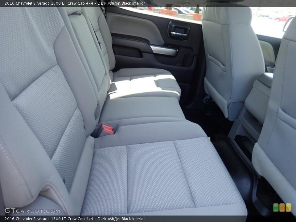 Dark Ash/Jet Black Interior Rear Seat for the 2016 Chevrolet Silverado 1500 LT Crew Cab 4x4 #141588990