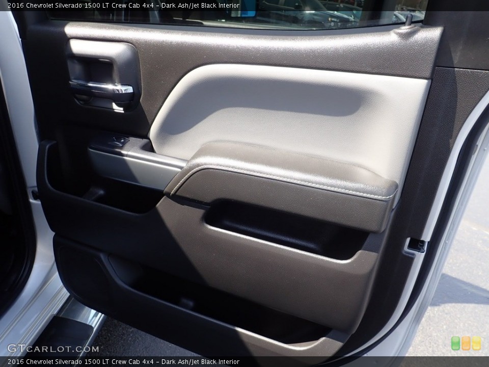 Dark Ash/Jet Black Interior Door Panel for the 2016 Chevrolet Silverado 1500 LT Crew Cab 4x4 #141589004