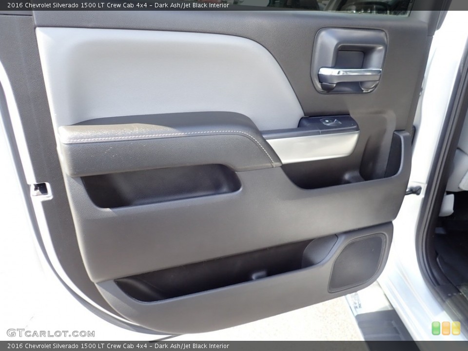 Dark Ash/Jet Black Interior Door Panel for the 2016 Chevrolet Silverado 1500 LT Crew Cab 4x4 #141589063