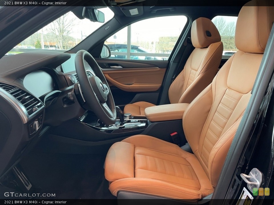Cognac Interior Photo for the 2021 BMW X3 M40i #141591002