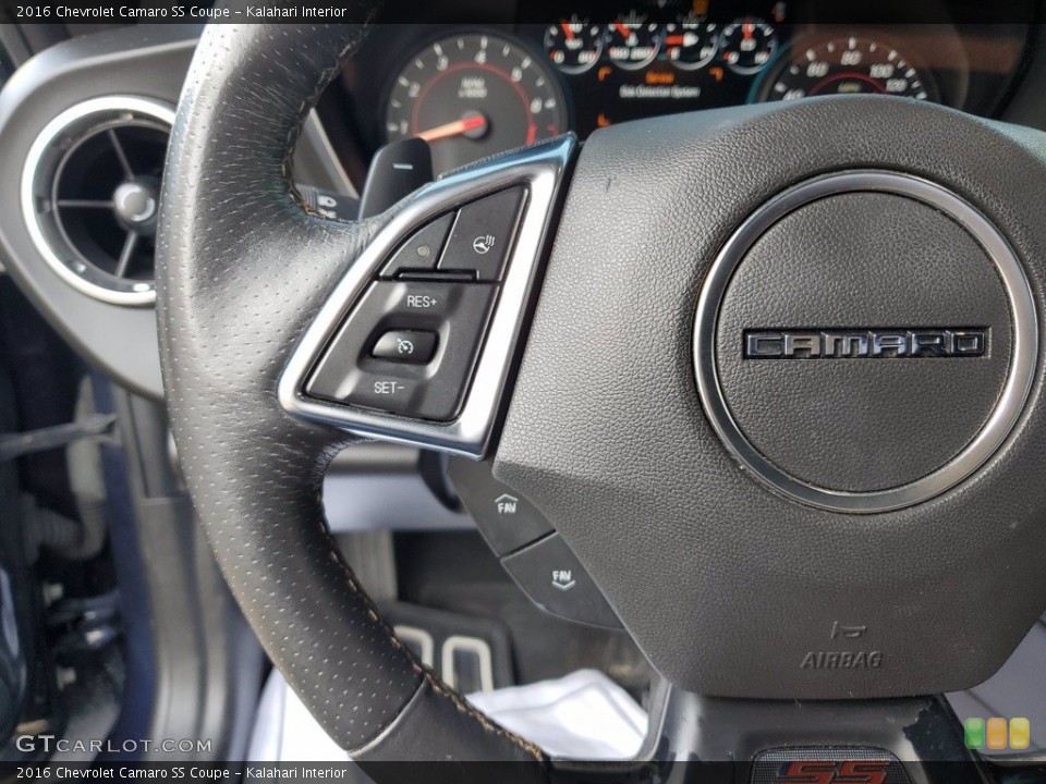 Kalahari Interior Steering Wheel for the 2016 Chevrolet Camaro SS Coupe #141592161