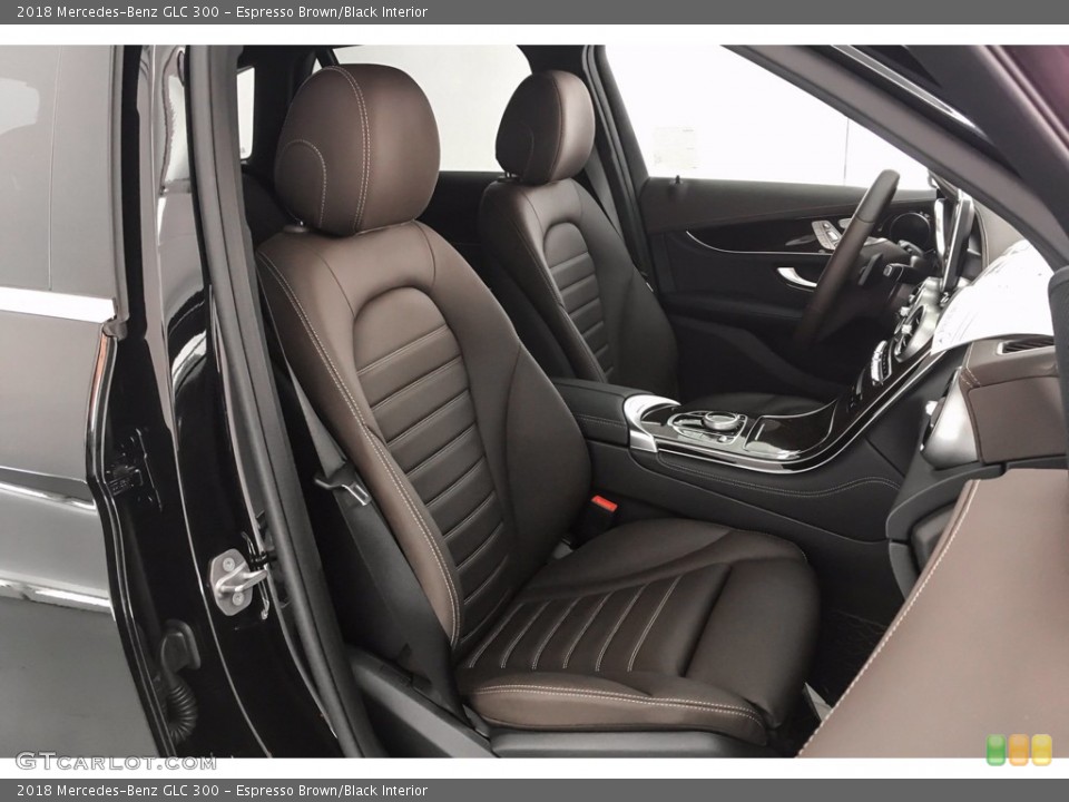 Espresso Brown/Black Interior Front Seat for the 2018 Mercedes-Benz GLC 300 #141602109