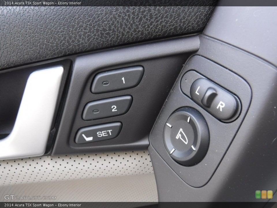 Ebony Interior Controls for the 2014 Acura TSX Sport Wagon #141602142
