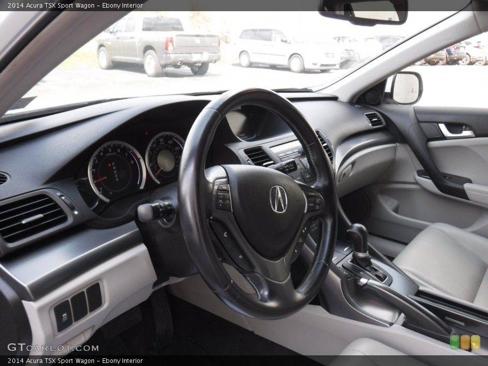Ebony Interior Dashboard for the 2014 Acura TSX Sport Wagon #141602166