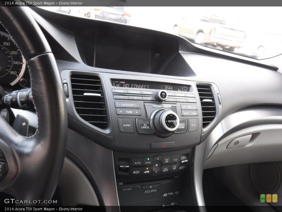 Ebony Interior Controls for the 2014 Acura TSX Sport Wagon #141602280