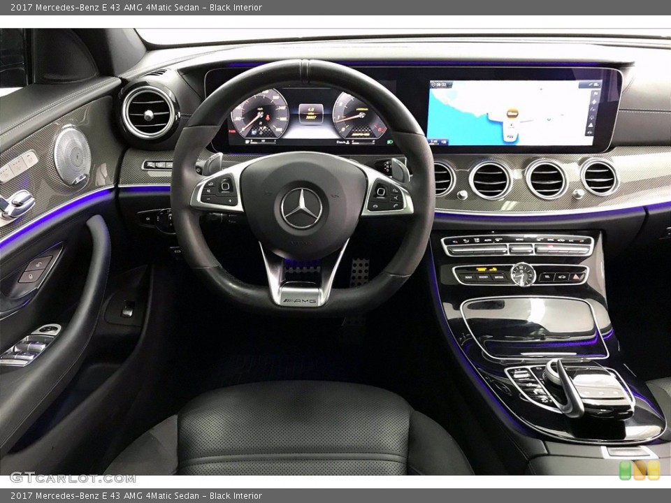 Black Interior Dashboard for the 2017 Mercedes-Benz E 43 AMG 4Matic Sedan #141606540