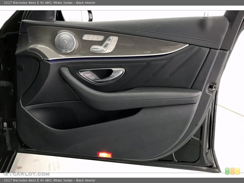 Black Interior Door Panel for the 2017 Mercedes-Benz E 43 AMG 4Matic Sedan #141607113