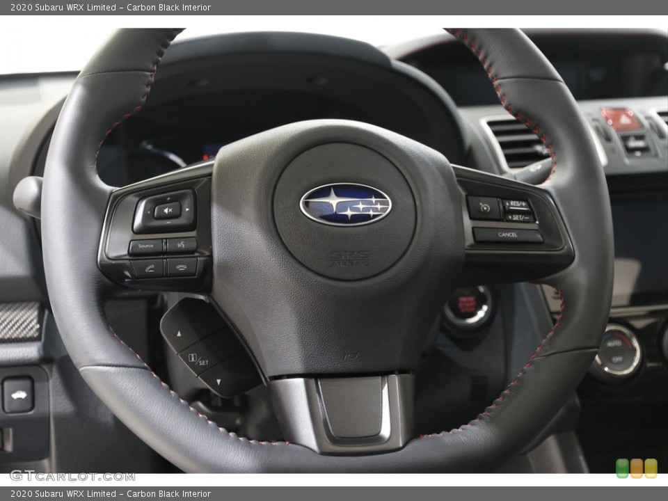 Carbon Black Interior Steering Wheel for the 2020 Subaru WRX Limited #141611440