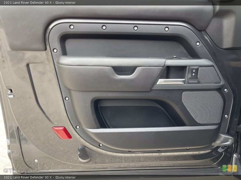 Ebony Interior Door Panel for the 2021 Land Rover Defender 90 X #141615739