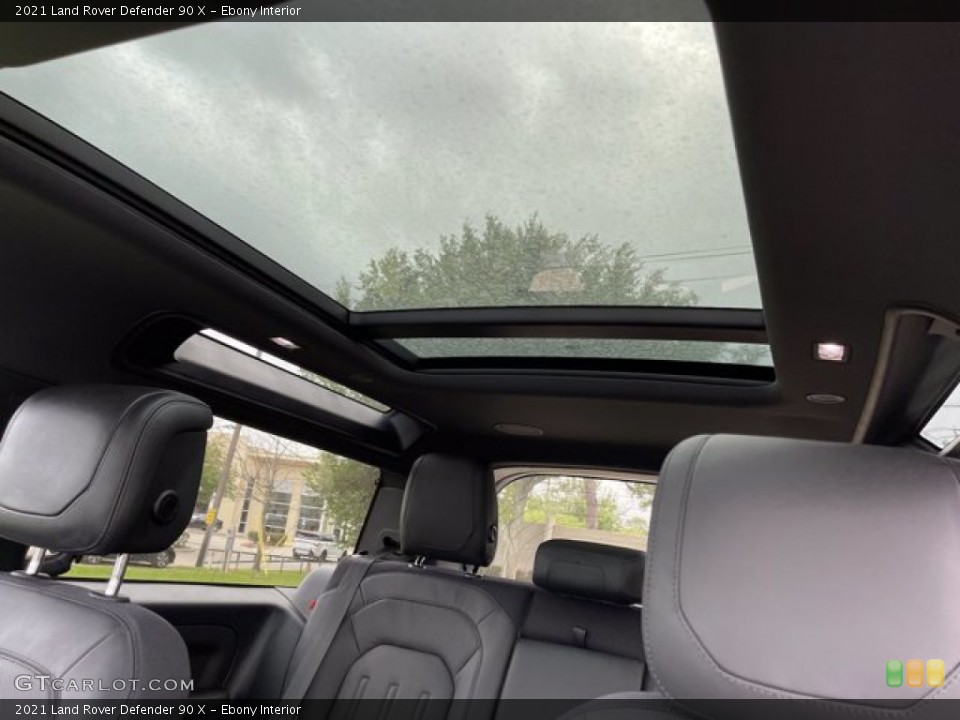 Ebony Interior Sunroof for the 2021 Land Rover Defender 90 X #141616081