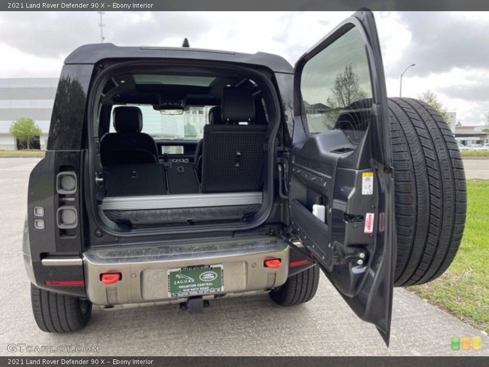 Ebony Interior Trunk for the 2021 Land Rover Defender 90 X #141616102