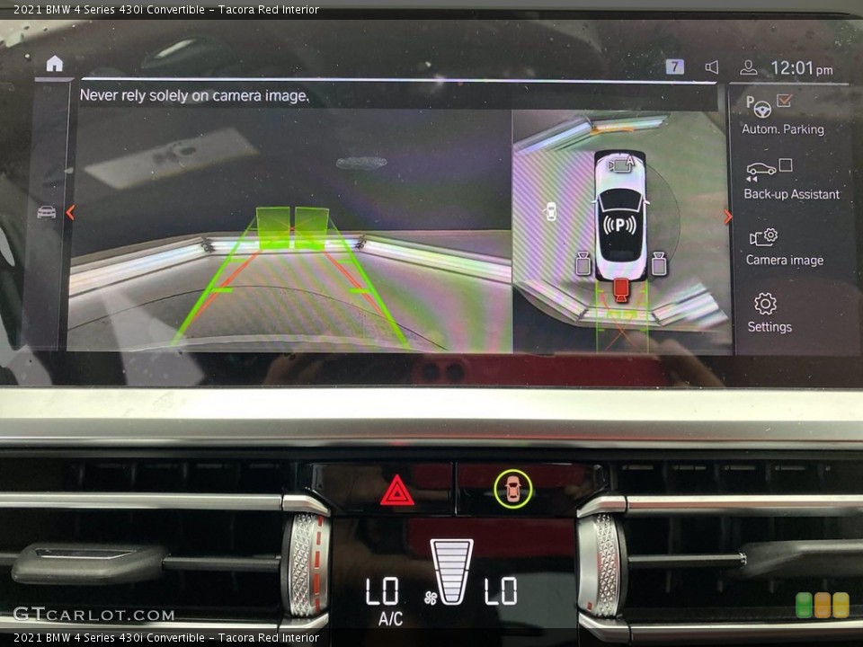 Tacora Red Interior Controls for the 2021 BMW 4 Series 430i Convertible #141617998