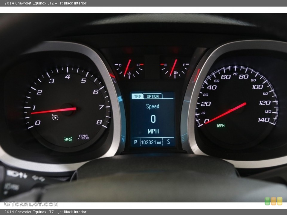 Jet Black Interior Gauges for the 2014 Chevrolet Equinox LTZ #141618865