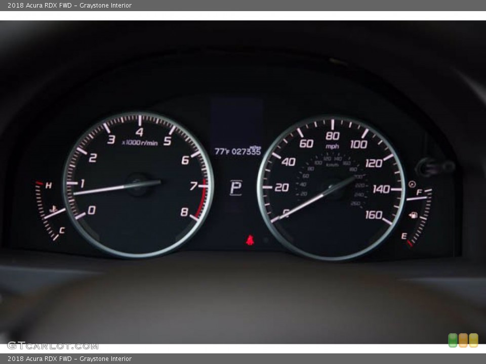 Graystone Interior Gauges for the 2018 Acura RDX FWD #141619399